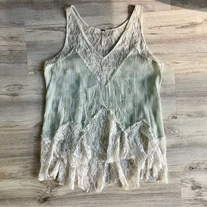 Free People Lace Tank